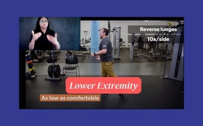 Fitness with Friends: Lower Extremity