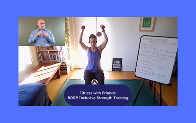 Fitness with Friends: BORP Inclusive Strength Training with Rach Kahn